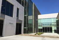 UCSB Davidson Library (mountain side entrance)